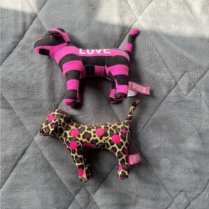 Victoria's Secret PINK Dog Plush Set